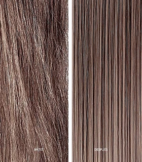 Antes y Después de utilizar el Tratamiento Keratin en el cabello